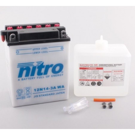 NITRO 12N14-3A ouvert avec pack acide