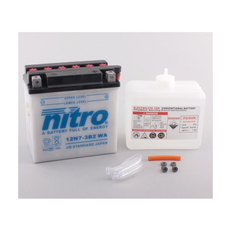 NITRO 12N7-3B-2 ouvert avec pack acide