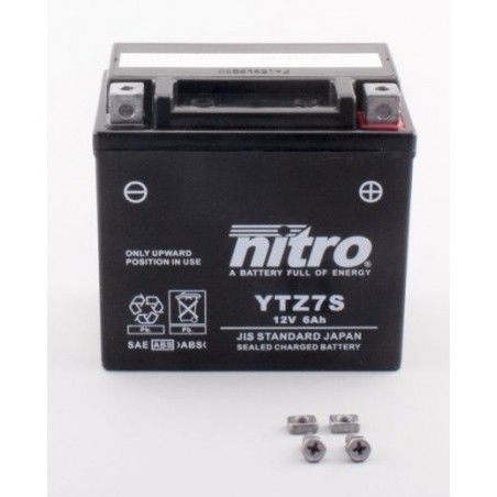 Batterie NITRO pour moto YTZ7S