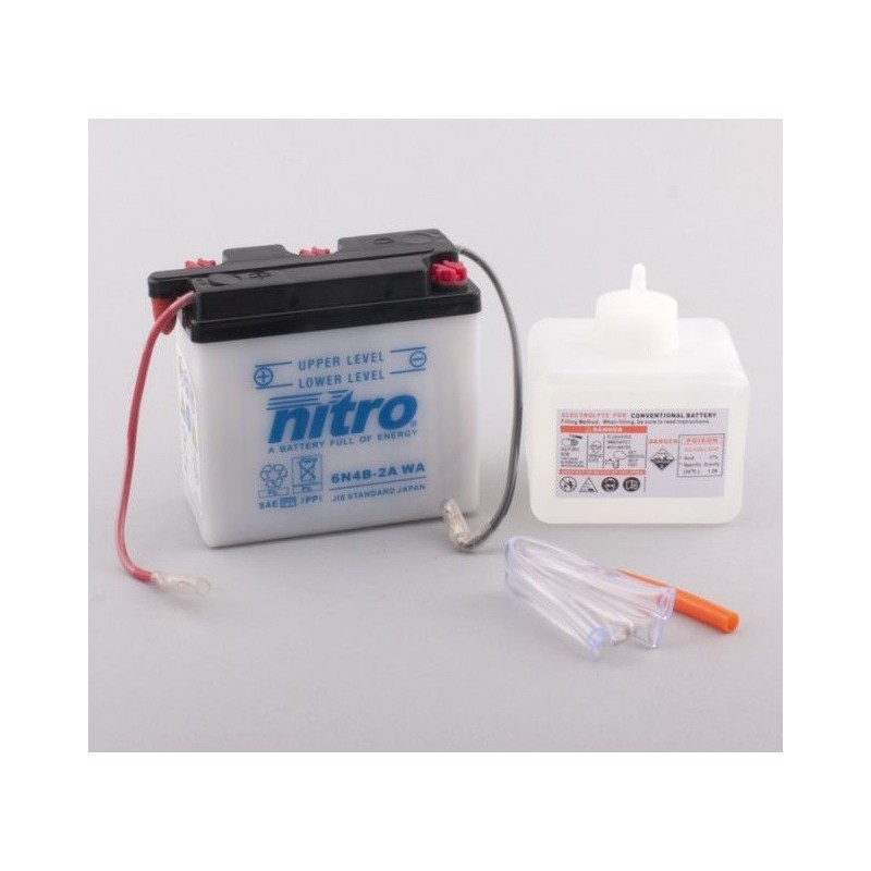NITRO 6N4B-2A ouvert avec pack acide