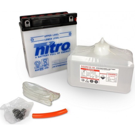 NITRO YB30CL-B ouvert avec pack acide