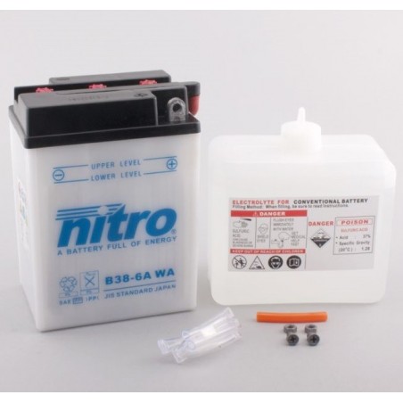 NITRO B38-6A ouvert avec pack acide
