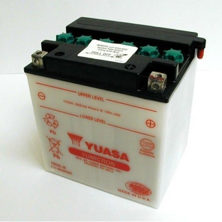 Batterie YUASA pour moto YB30L-B Batterie YUASA pour moto YB30L-B