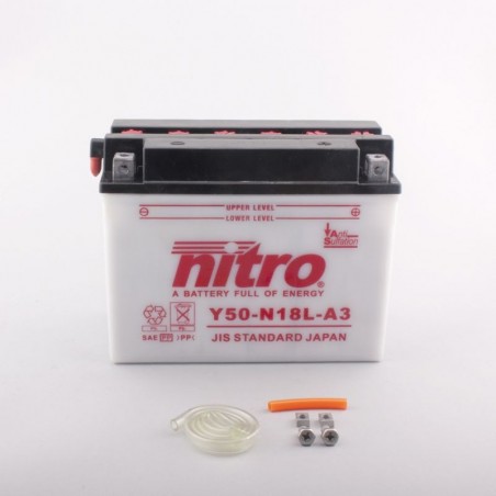 NITRO Y50-N18L-A3 ouvert avec pack acide NITRO Y50-N18L-A3 ouvert avec pack acide