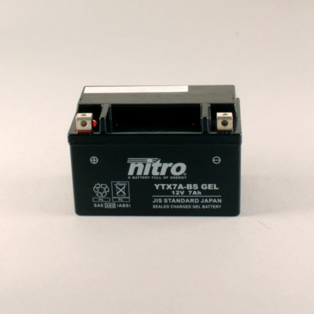 Batterie NITRO YTX7A-BS GEL