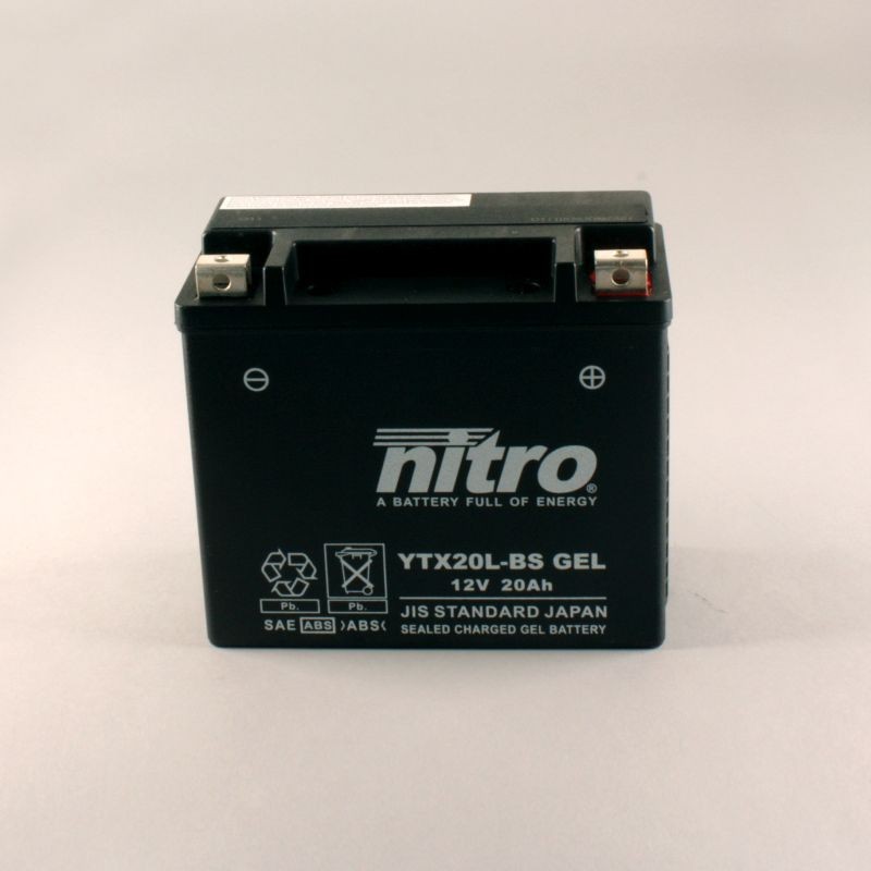 Batterie NITRO YTX20L-BS GEL