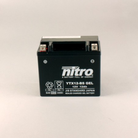 Batterie NITRO YTX12-BS GEL
