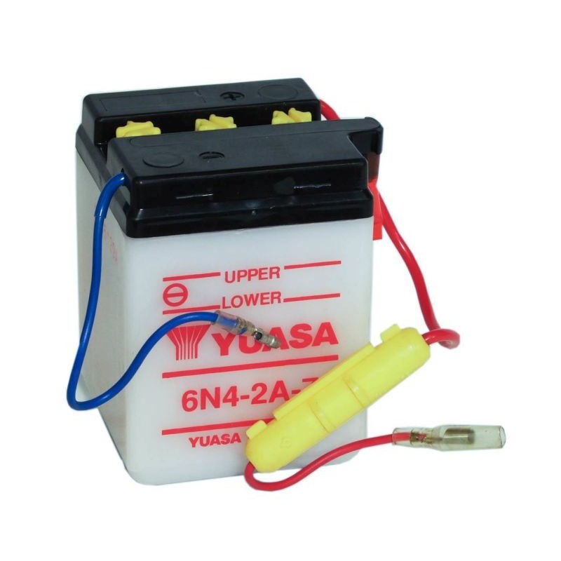 Batterie YUASA pour moto 6N4-2A-7