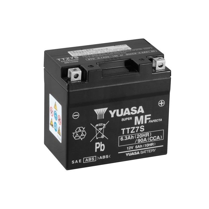Batterie YUASA pour moto YUASA TTZ7S AGM