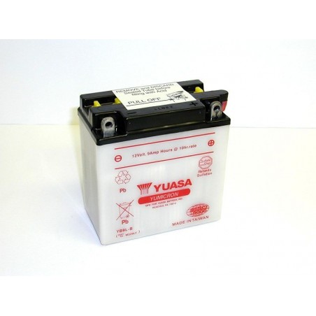Batterie YUASA pour moto YUASA YB9L-B Batterie YUASA pour moto YUASA YB9L-B