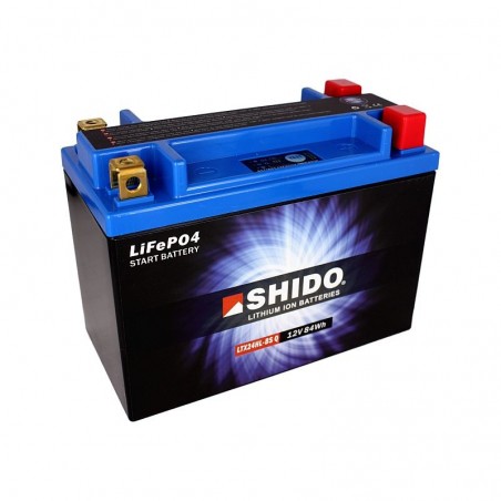 Batterie Lithium Ion SHIDO LTX24HL-BS Q Lithium Ion 4 Bornes Batterie Lithium Ion SHIDO LTX24HL-BS Q Lithium Ion 4 Bornes