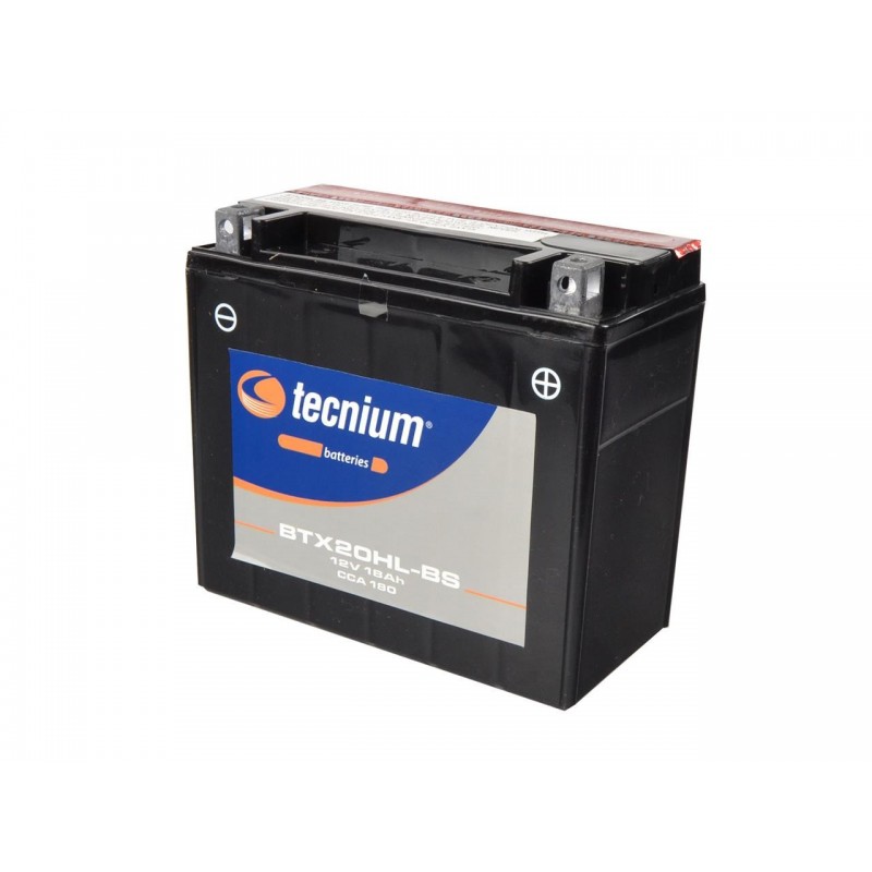 Batterie TECNIUM pour moto BTX20HL-BS