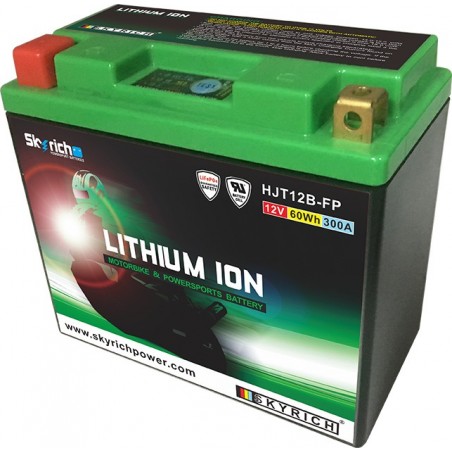 Batterie Lithium Ion SKYRICH pour moto HJT12B Batterie Lithium Ion SKYRICH pour moto HJT12B