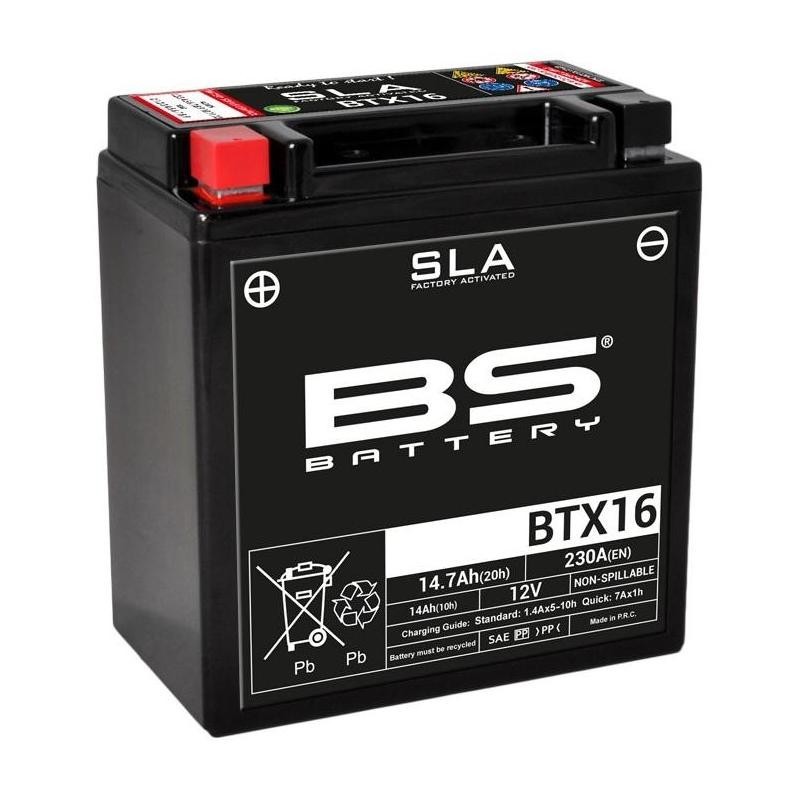 Batterie BS BATTERY BTX16-BS / YTX16-BS GEL