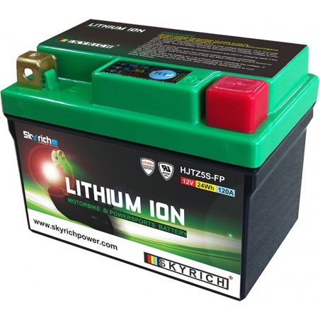Batterie Lithium Ion SKYRICH pour moto HJTZ5S Batterie Lithium Ion SKYRICH pour moto HJTZ5S