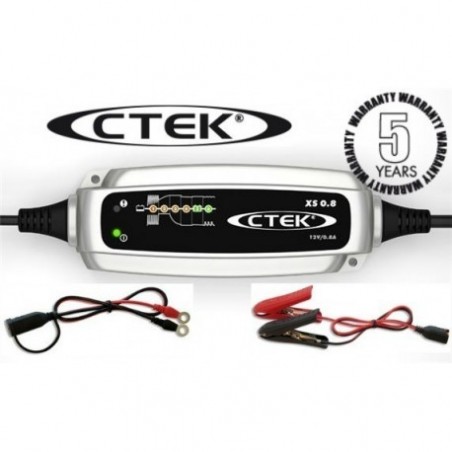 Chargeur CTEK XS 0.8A 12V 1.2Ah à 32Ah