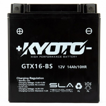 Batterie YTX16-BS / GTX16-BS SLA  - Kyoto