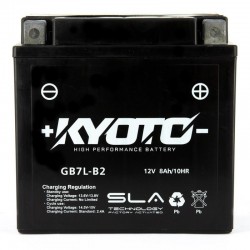 Batterie YUASA pour moto YUASA YB7L-B2 ouvert sans acide