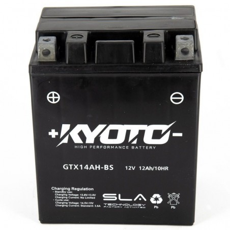 Batterie YTX14AH-BS / GTX14AH-BS 12V 12Ah SLA  - Kyoto