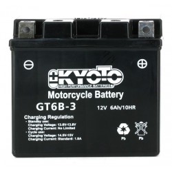 Batterie Moto YT6B-3 Kyoto