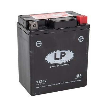 Batterie YTZ8V / GTZ8V LANDPORT prête à l'emploi Batterie YTZ8V / GTZ8V LANDPORT prête à l'emploi