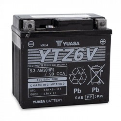 Batterie YUASA pour moto YUASA YTZ6V AGM