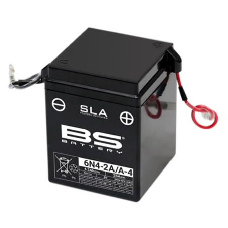 Batterie BS 6N4-2A prête à l'emploi 