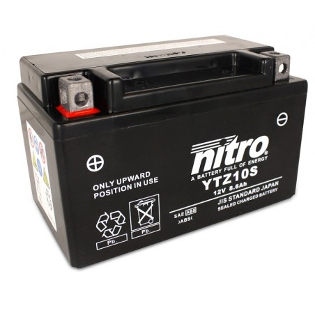 Batterie NITRO pour moto YTZ10S