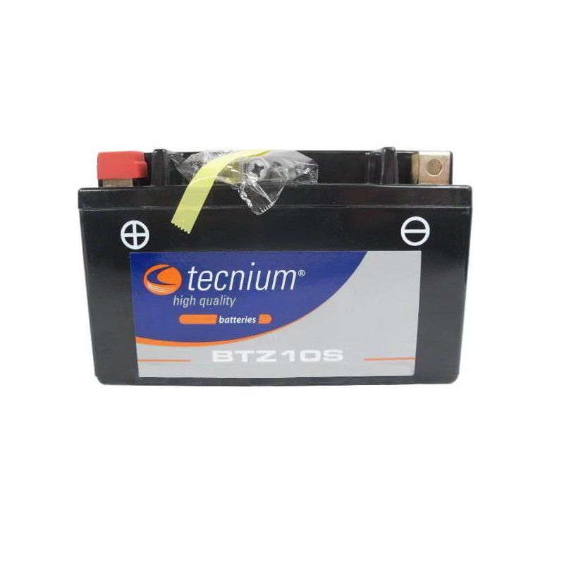 Batterie TECNIUM pour moto BTZ10S Prête à l'emploi