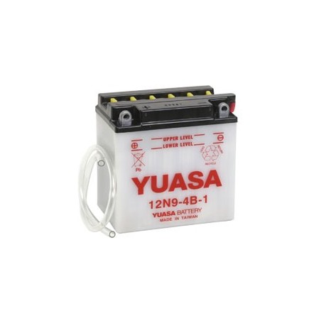 Batterie YUASA pour moto 12N9-4B-1 Livrée sans acide